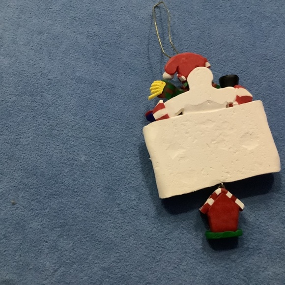 Christmas trees Snowmen ornament, Personalize - Picture 4 of 4